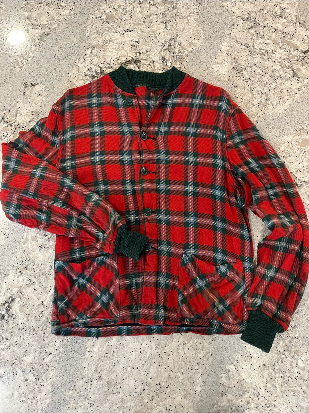 Vintage 50s 60s Wool Plaid Men’s Deacon Brothers Jacket